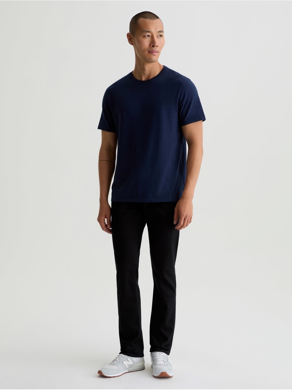 AG Jeans Men’s Straight Leg Coated Denim